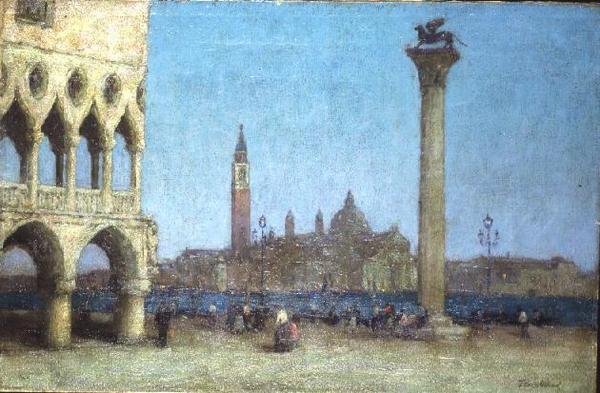 A Piazzetta, Velence, Alkonyat alkotó: Terrick Williams