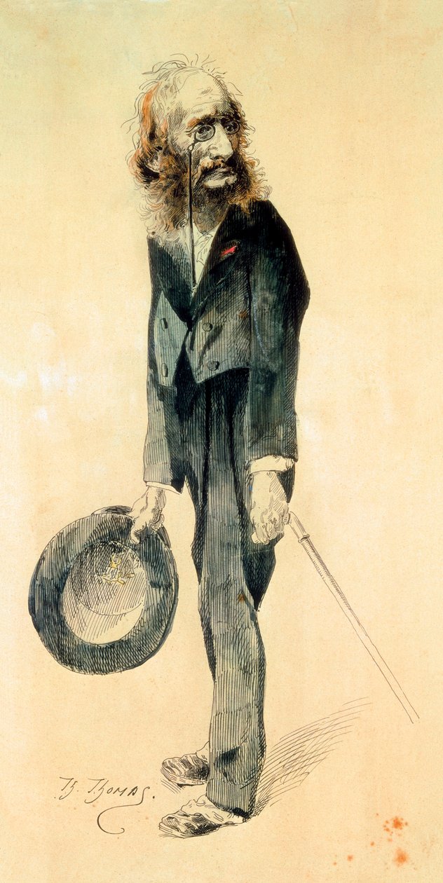 Jacques Offenbach portréja alkotó: Th. Thomas