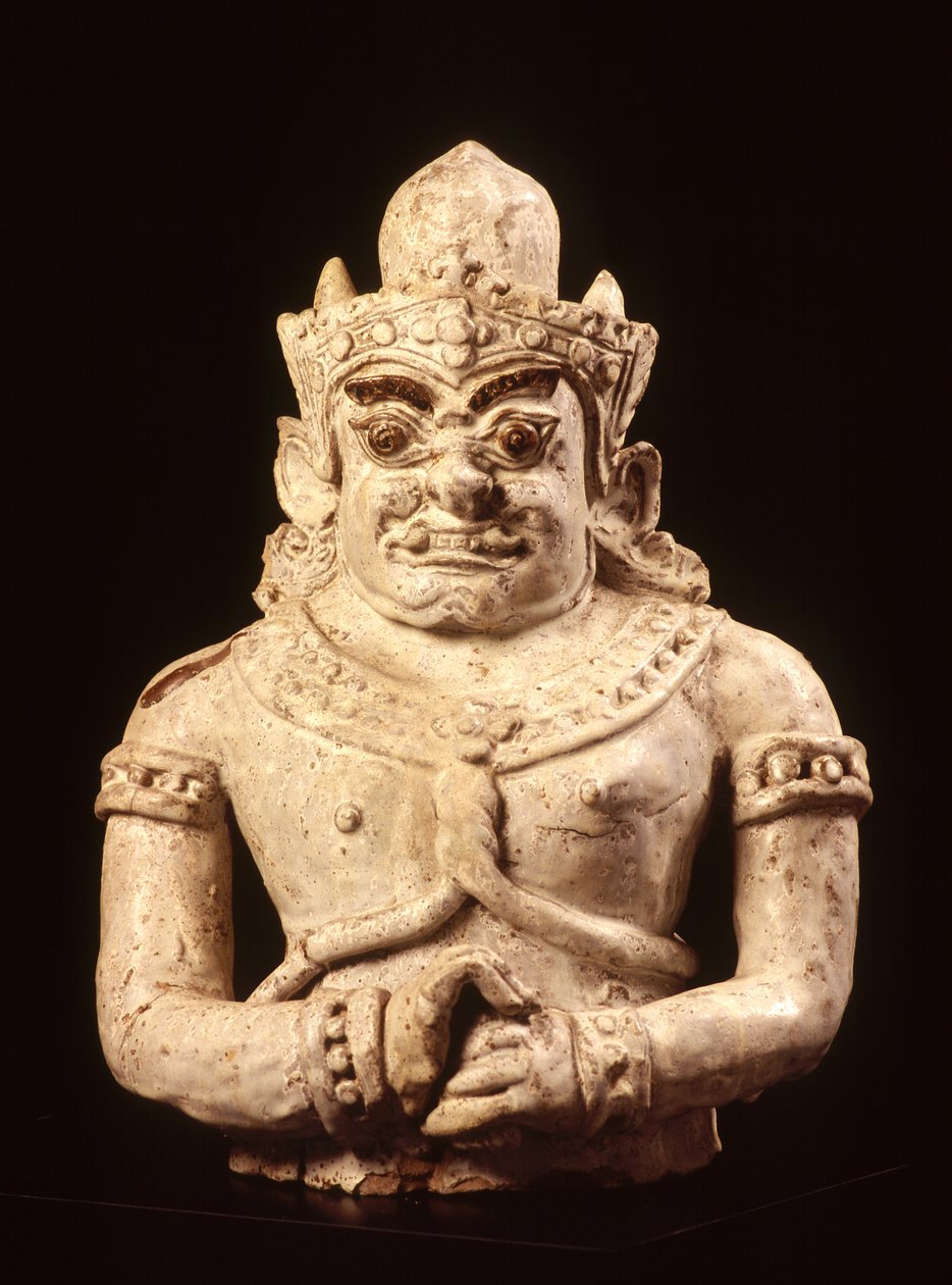 Jak, vagy óriás figura, Sukhothai korszak, 14-15. század (mázas kőedény) alkotó: Thai School