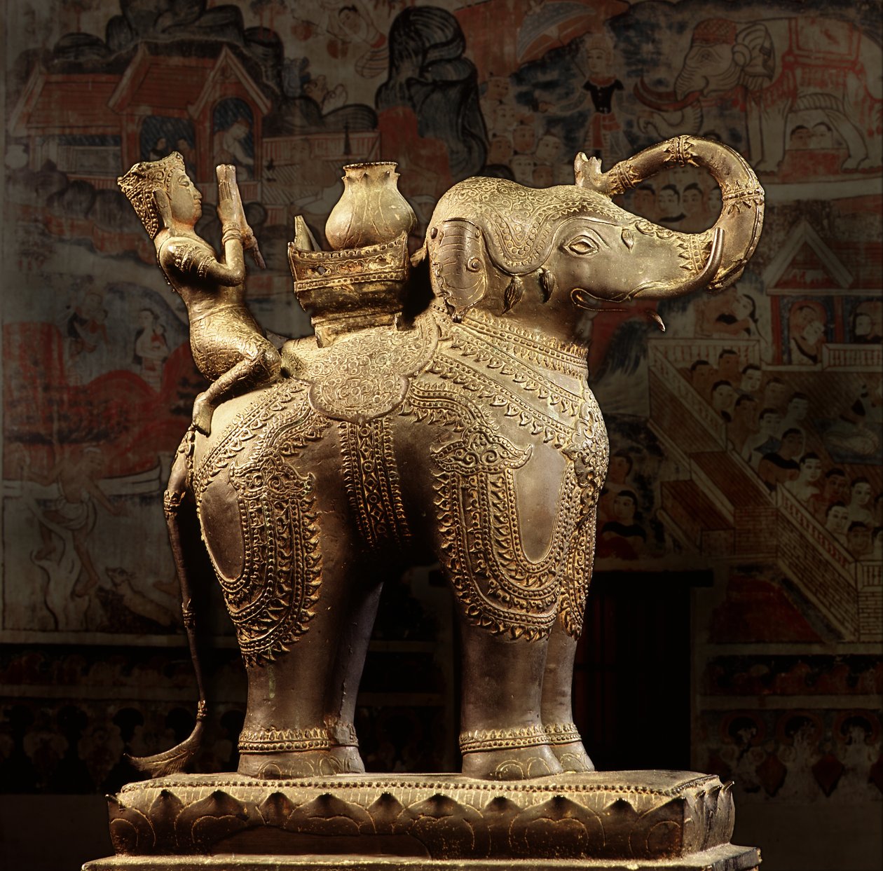 Dunni bronz elefánt alkotó: Thai School