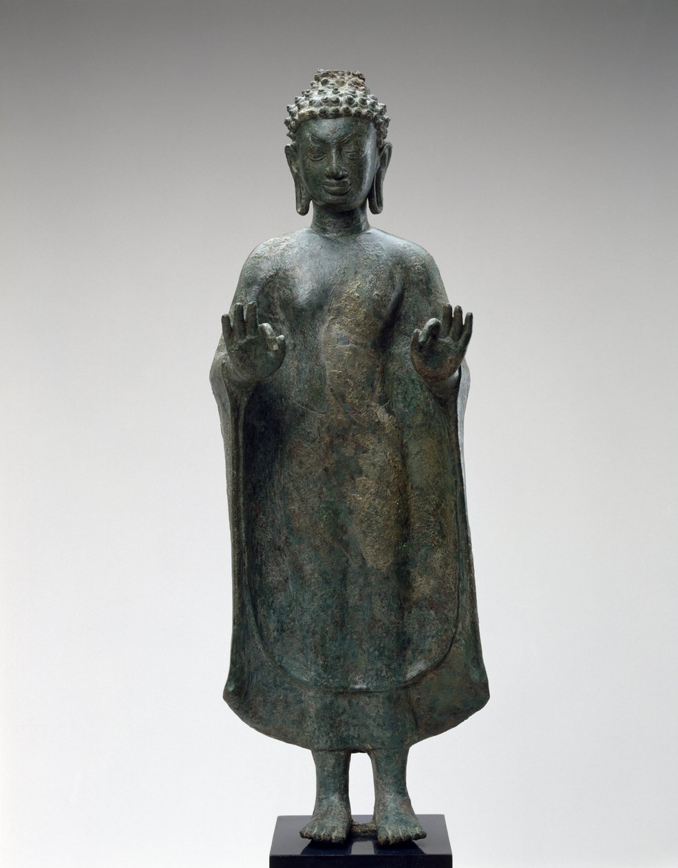 Álló Buddha, 8. század vége (bronz) alkotó: Thai School