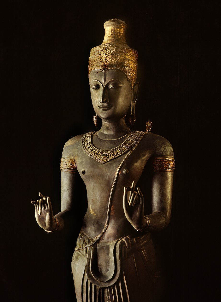 Shiva szobra (bronz) alkotó: Thai School