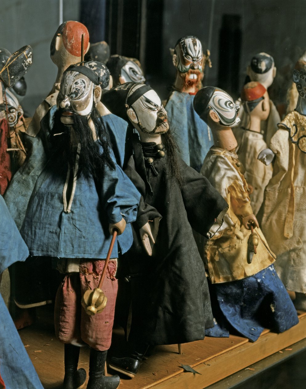 THAI ART: Ramayana karaktereinek marionettjei. Bangkoki stílus alkotó: Thai School