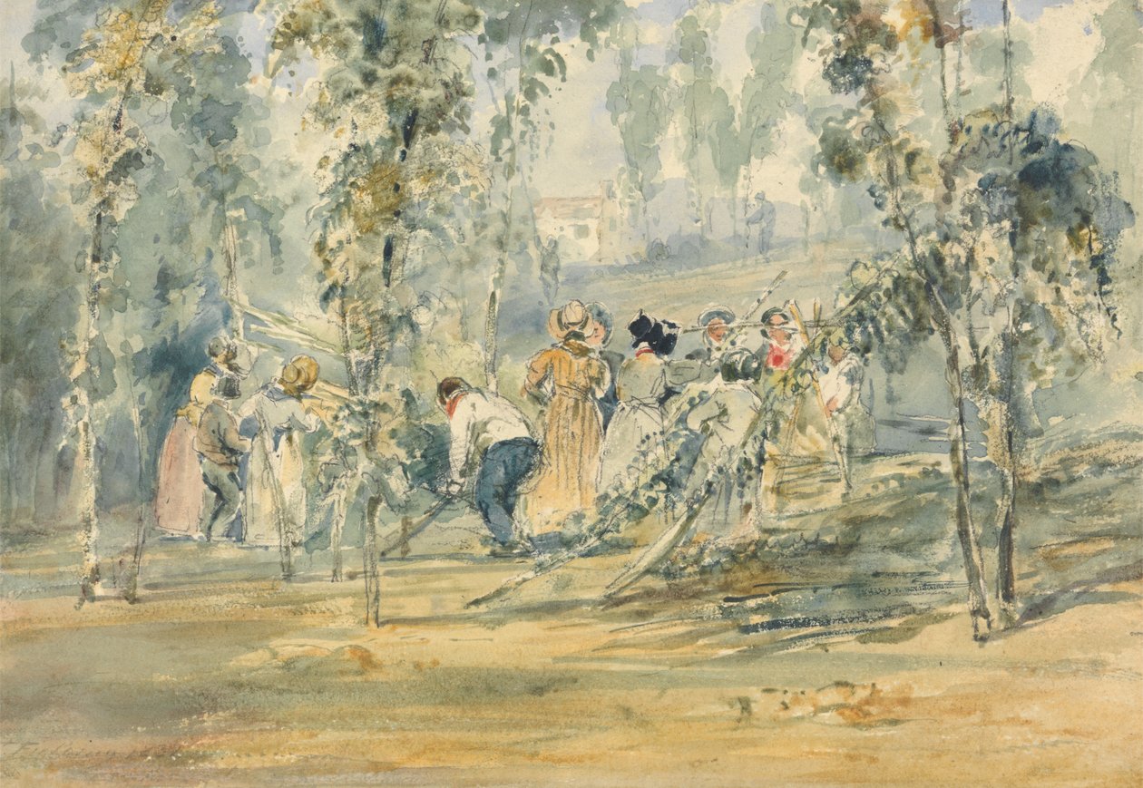 Komlószedés alkotó: Thales Fielding