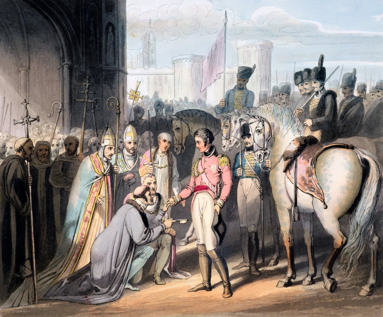Madrid felszabadítása, 1812. augusztus 6., 1819 alkotó: Thales Fielding