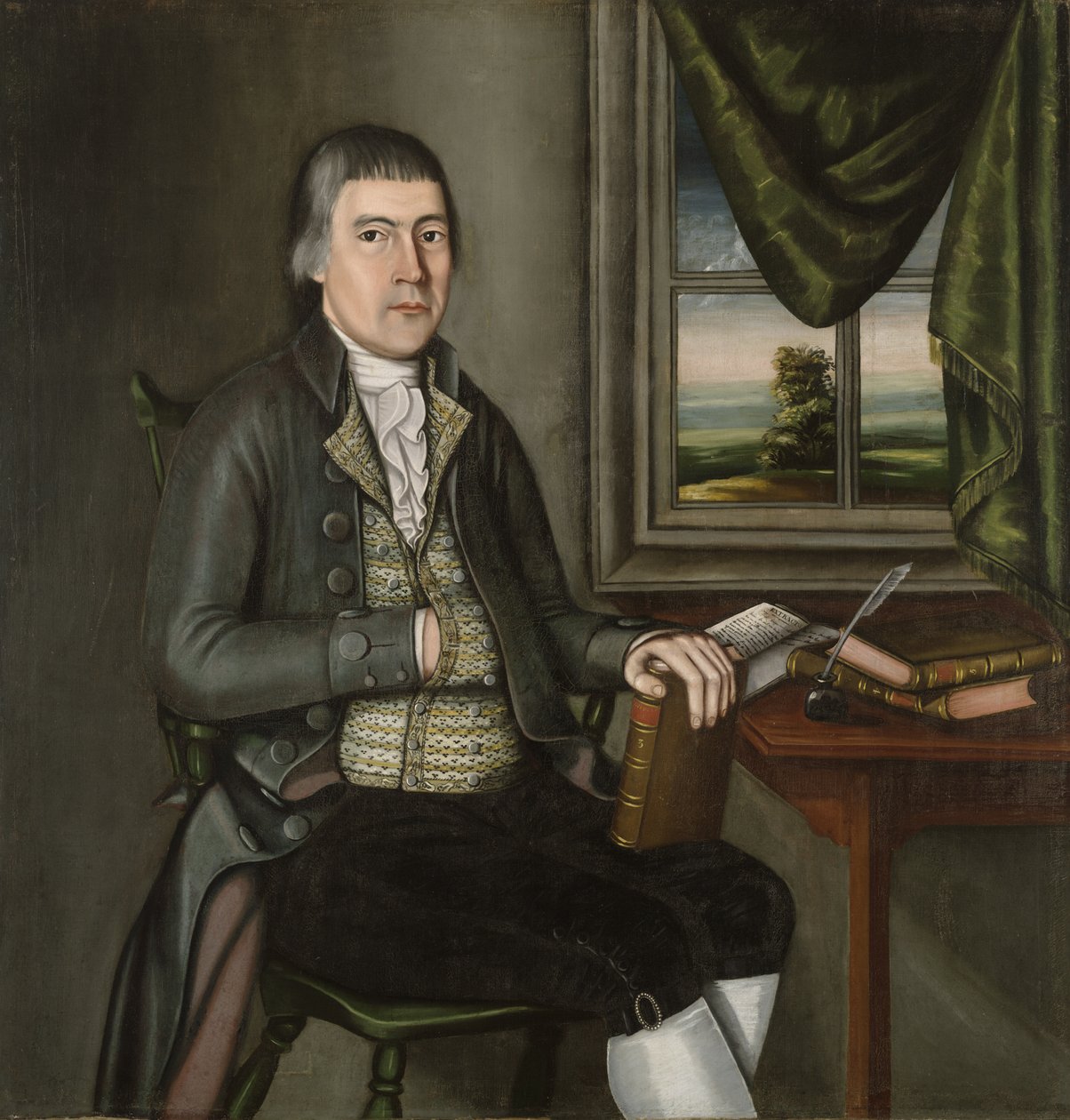 Dr. Hezekiah Beardsley, 1788-90 körül alkotó: The Beardsley Limner