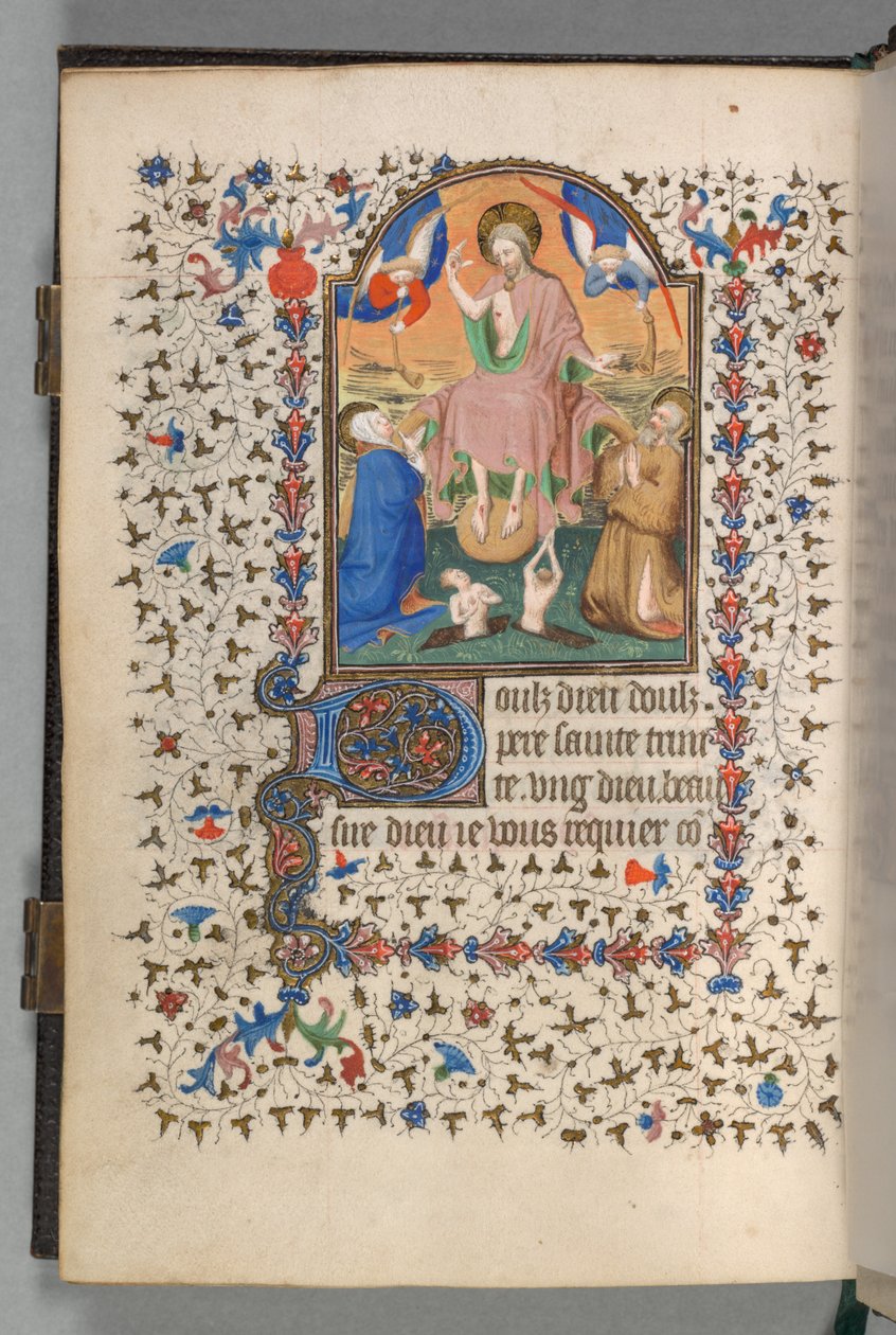 Órakönyv (Párizs használata): Fol. 204v, Utolsó ítélet alkotó: The Bedford Master