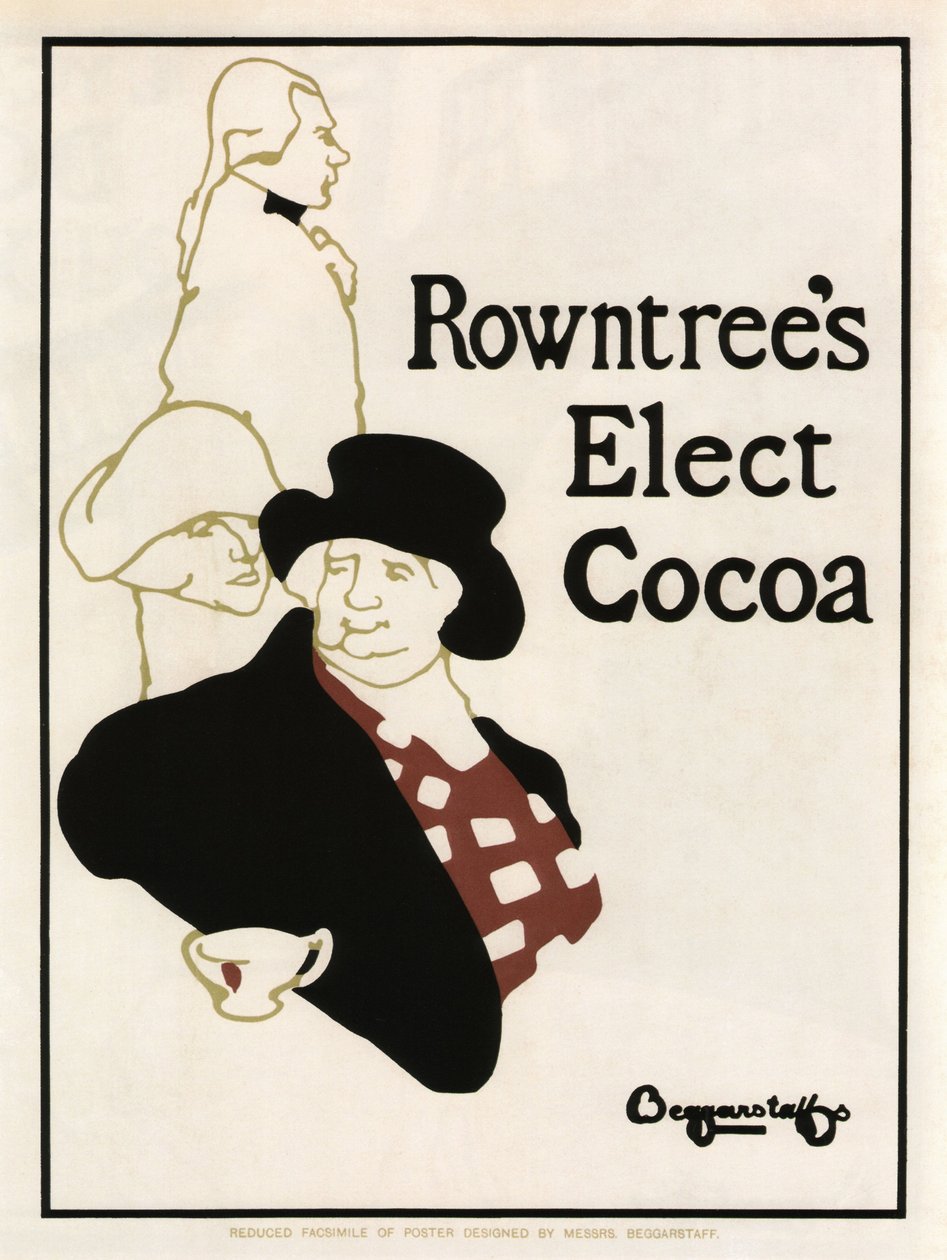 Rowntree választott kakaója, 1895 alkotó: The Beggarstaffs