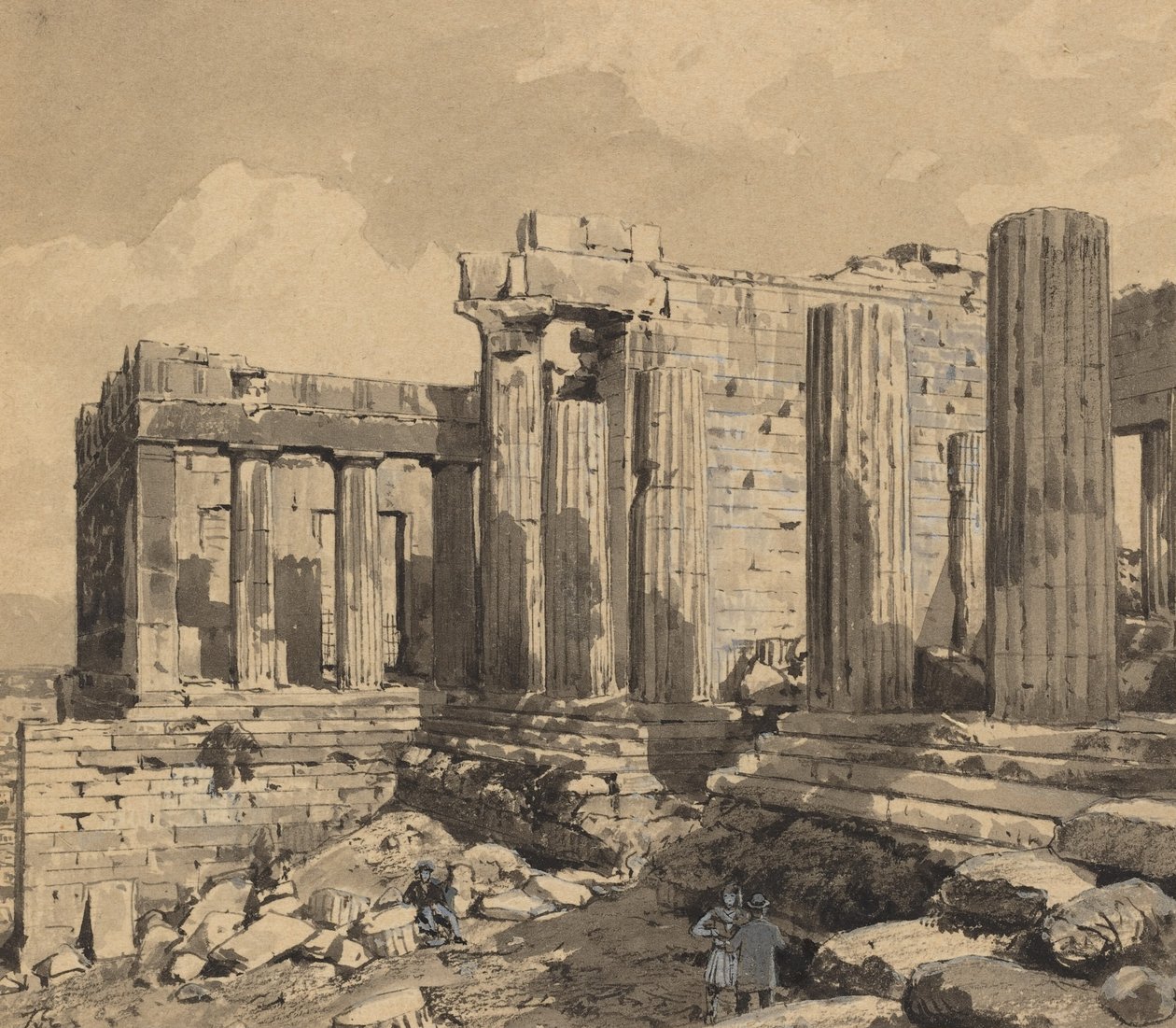 Propylaeum, 1890. alkotó: Themistocles von Eckenbrecher