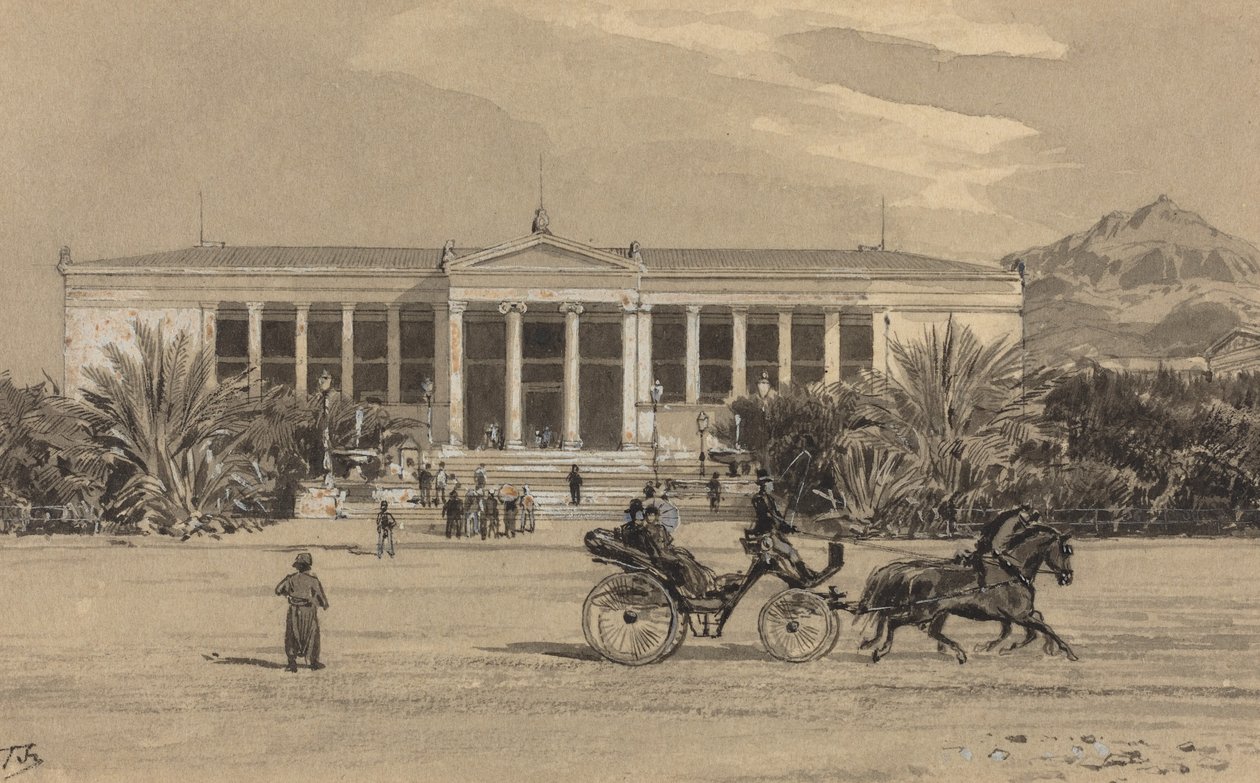 Egyetem, 1890. alkotó: Themistocles von Eckenbrecher