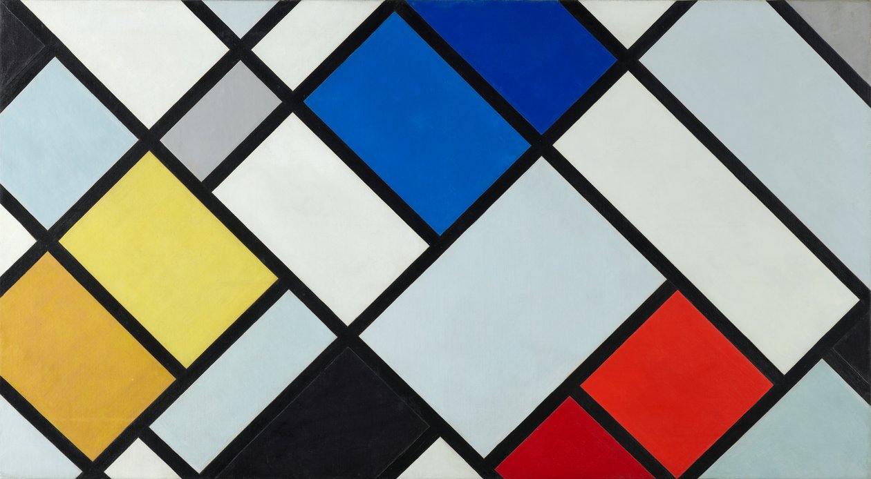 Disszonanciák kontra-kompozíciója, 1925. XVI alkotó: Theo van Doesburg