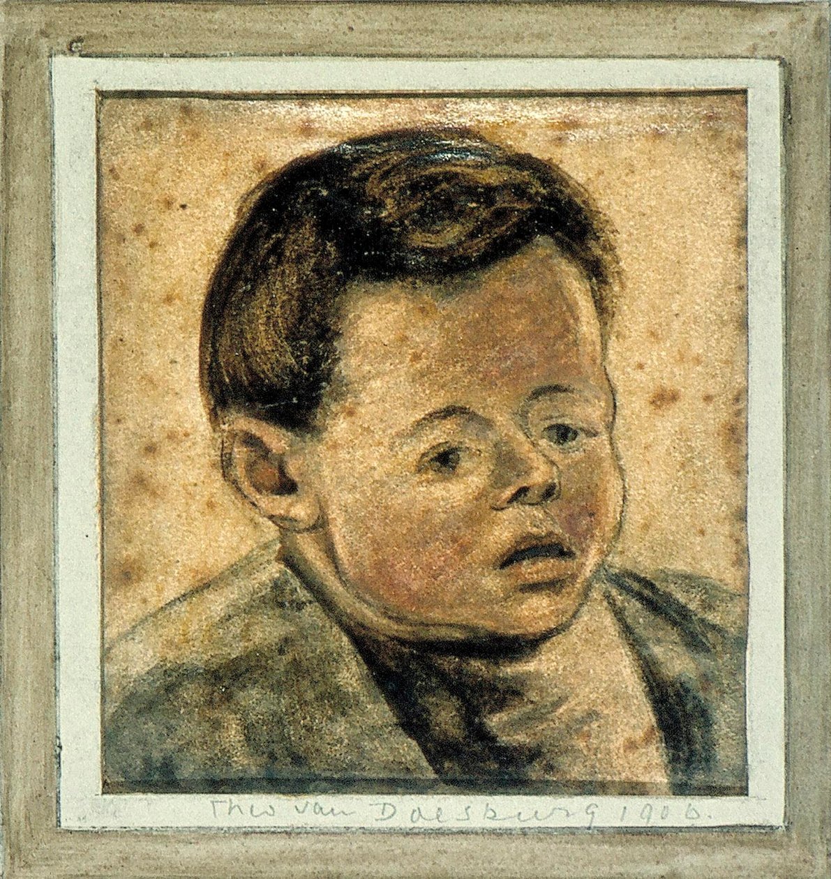 Egy fiú feje alkotó: Theo van Doesburg