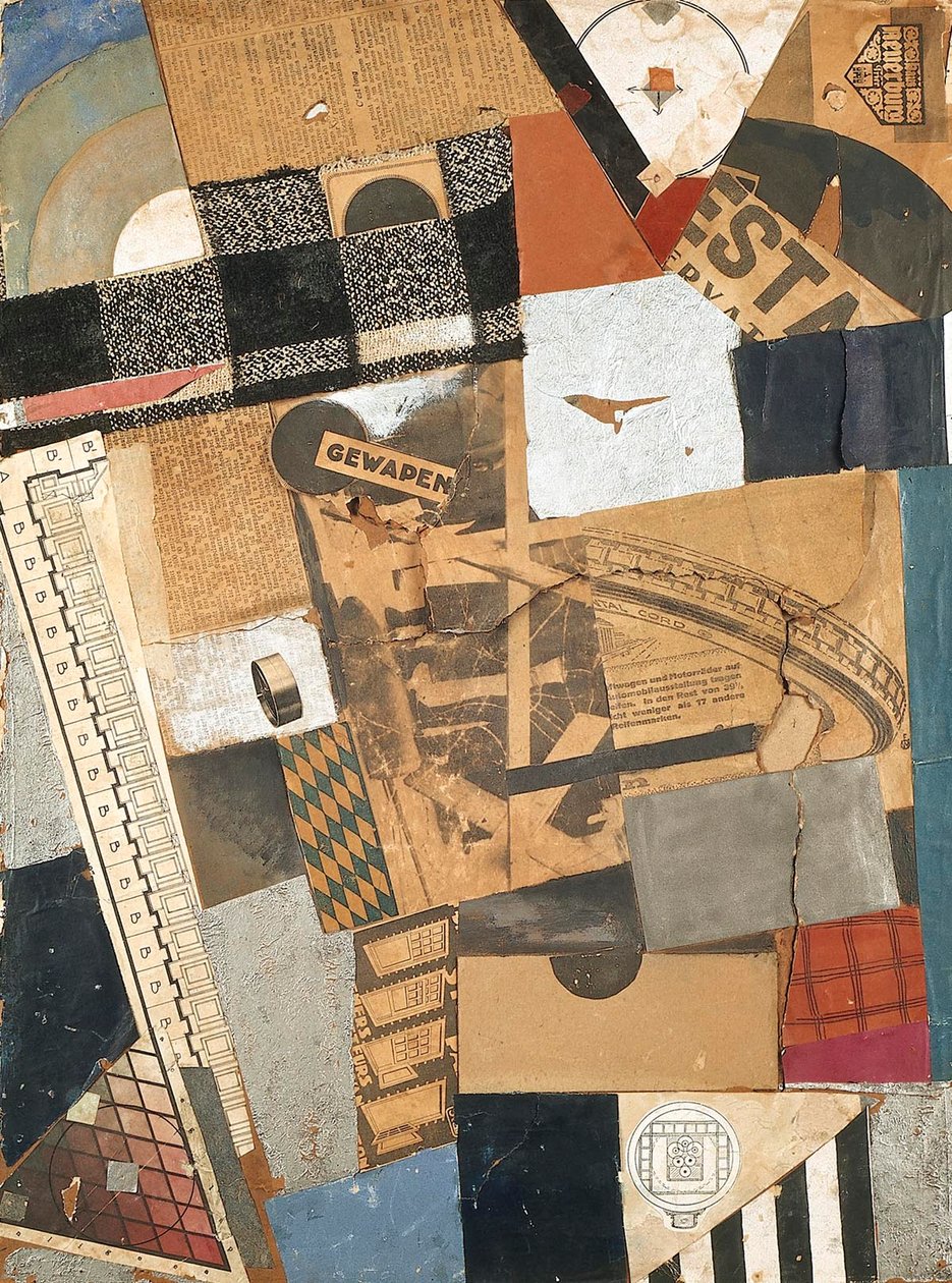 Denaturizált anyag. Pusztítás 2 alkotó: Theo van Doesburg