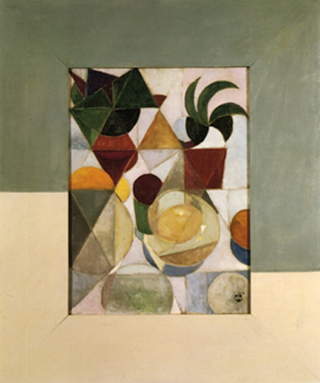 Csendélet almával, 1916 alkotó: Theo van Doesburg