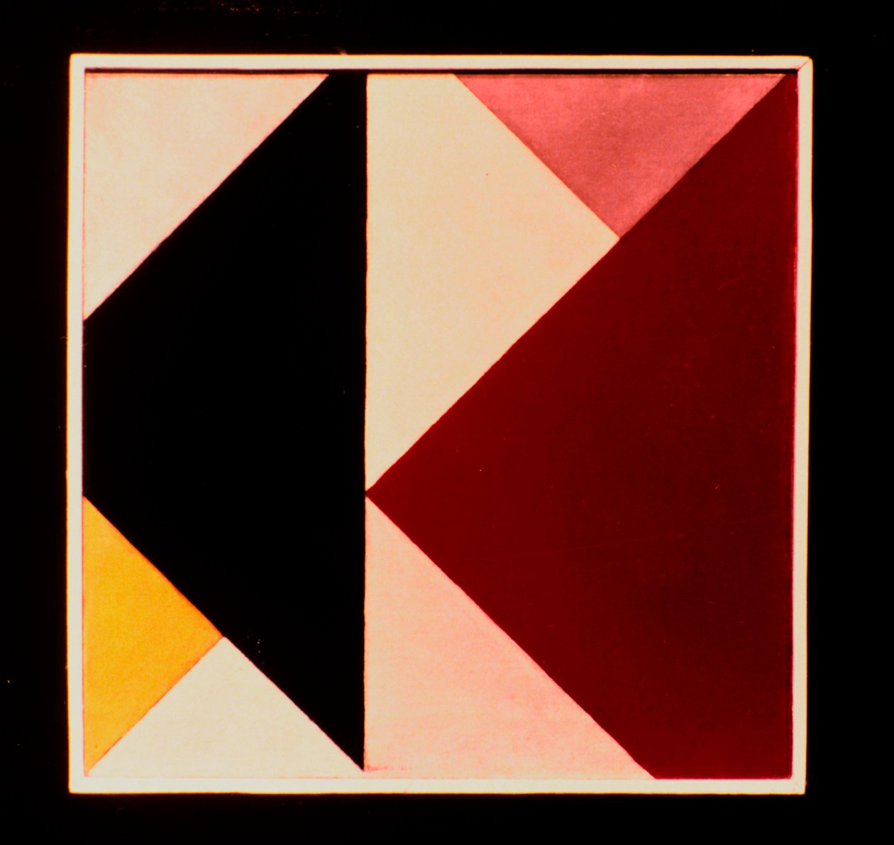 Ellenkompozíció XIII, 1925-1926 alkotó: Theo van Doesburg