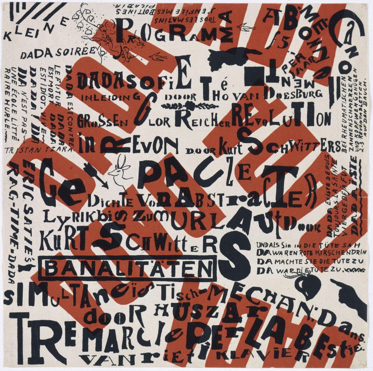 Kleine Dada est, 1922 alkotó: Theo van Doesburg