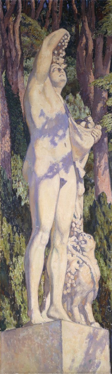 Bacchus, c. 1920-1924 (olaj, vászon) alkotó: Théo van Rysselberghe