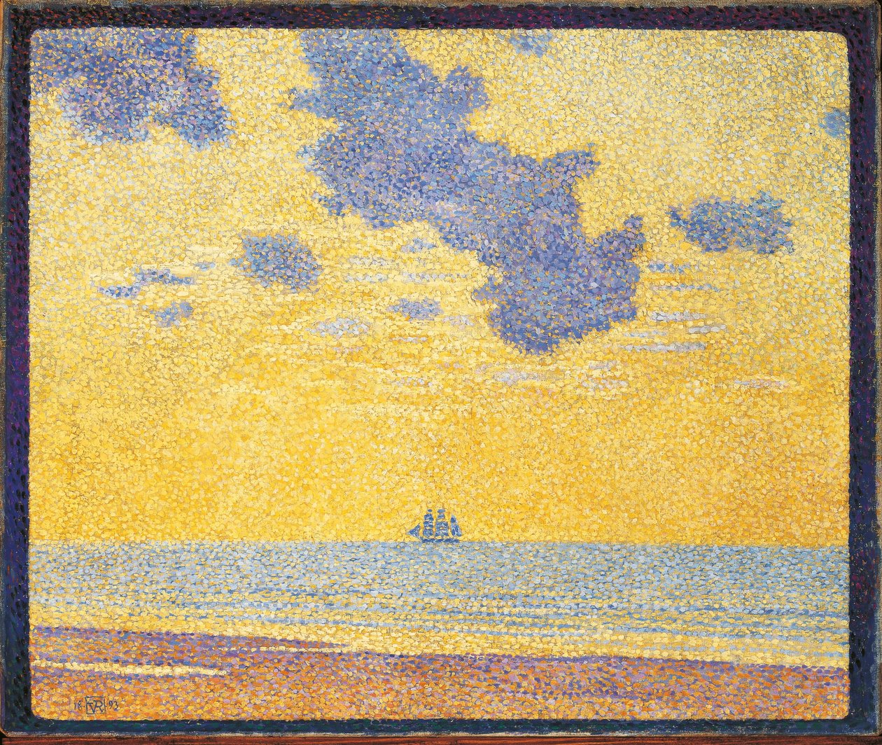 Nagy felhők alkotó: Théo van Rysselberghe