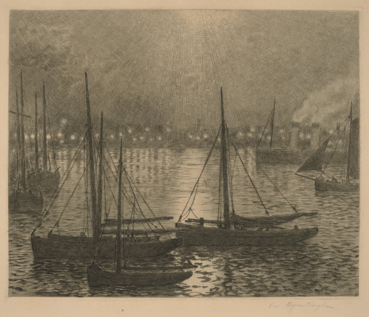 Boulogne alkotó: Théo van Rysselberghe