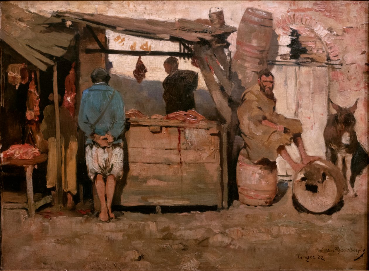 Hentes Tangerben alkotó: Théo van Rysselberghe