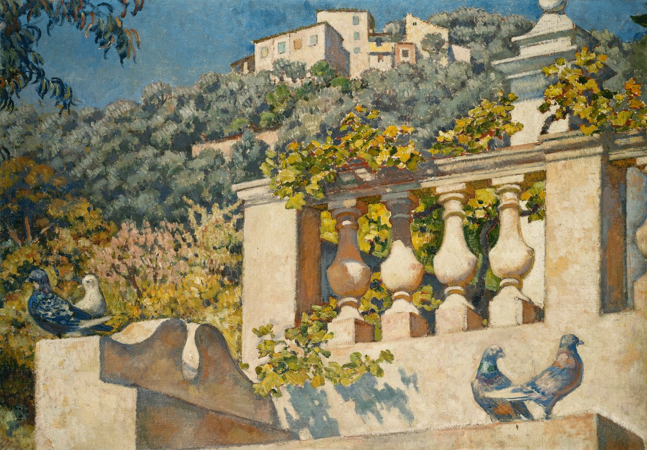 La Balustrade, alkotó: Théo van Rysselberghe