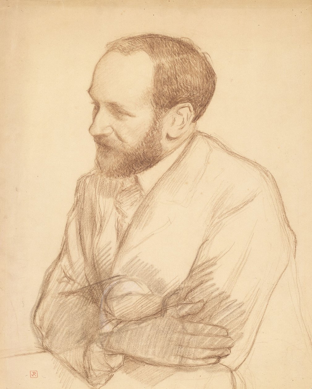 Henri Ghéon portréja alkotó: Théo van Rysselberghe