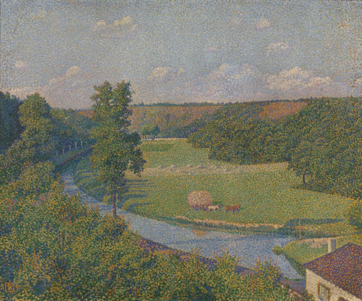 A Sambre-völgy alkotó: Theo van Rysselberghe