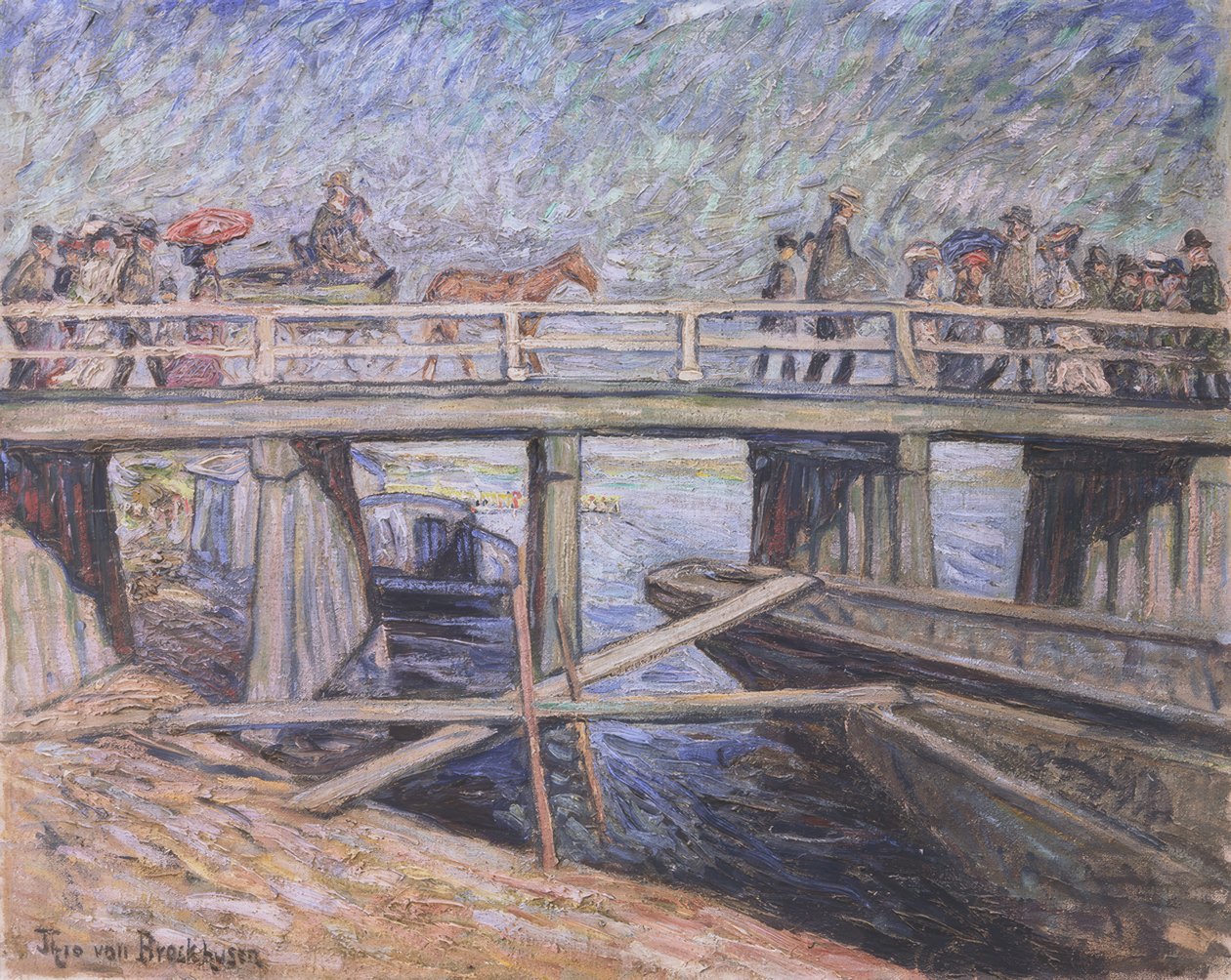 Fahíd Baumgartenbrückben alkotó: Theo von Brockhusen