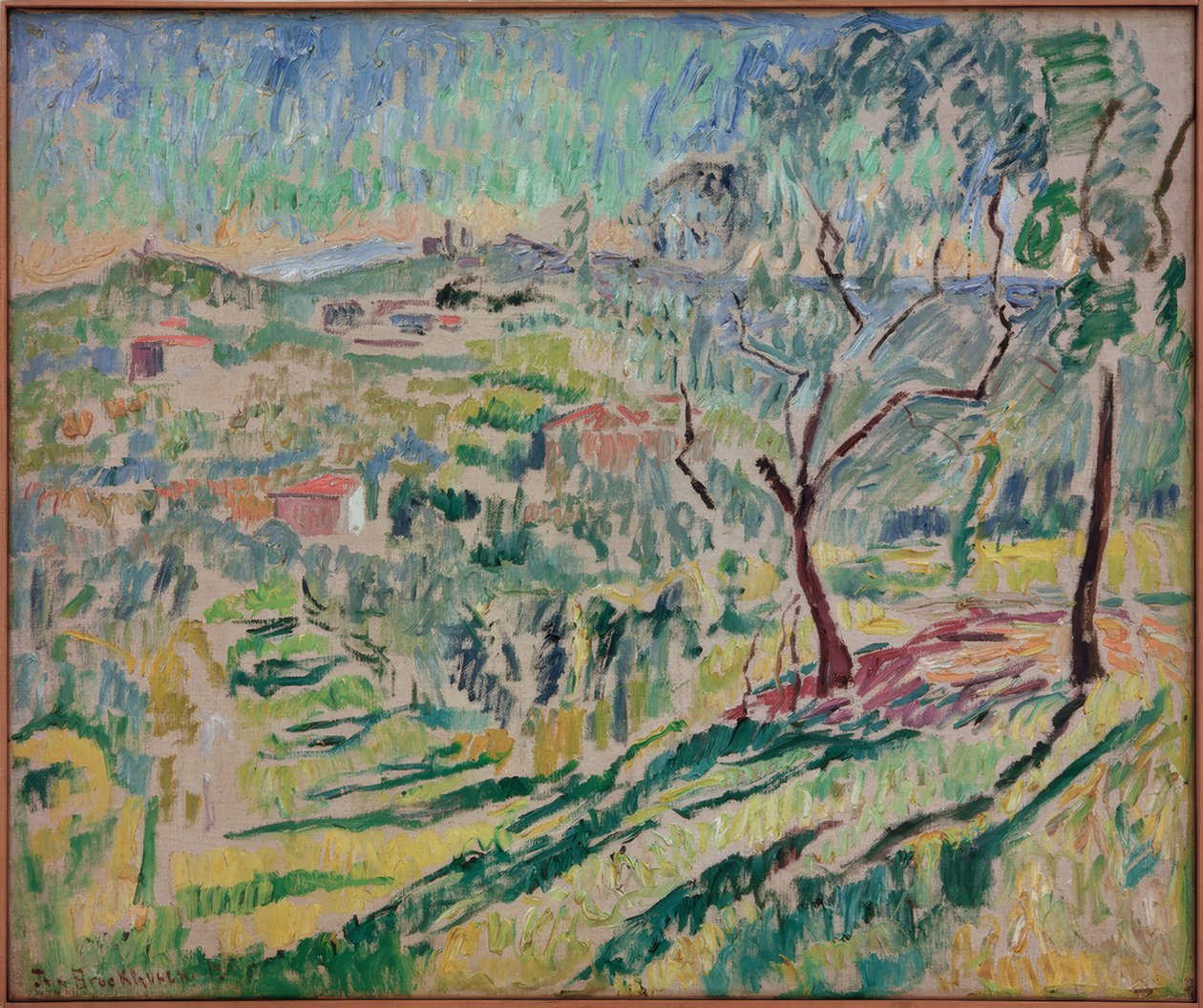 Olivengarten alkotó: Theo von Brockhusen