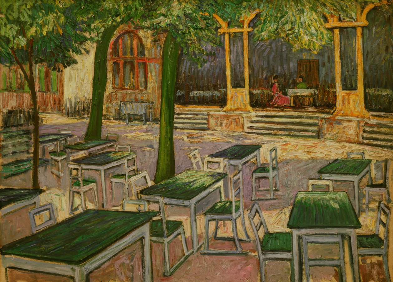 Baumgartenbrück taverna kertje alkotó: Theo von Brockhusen