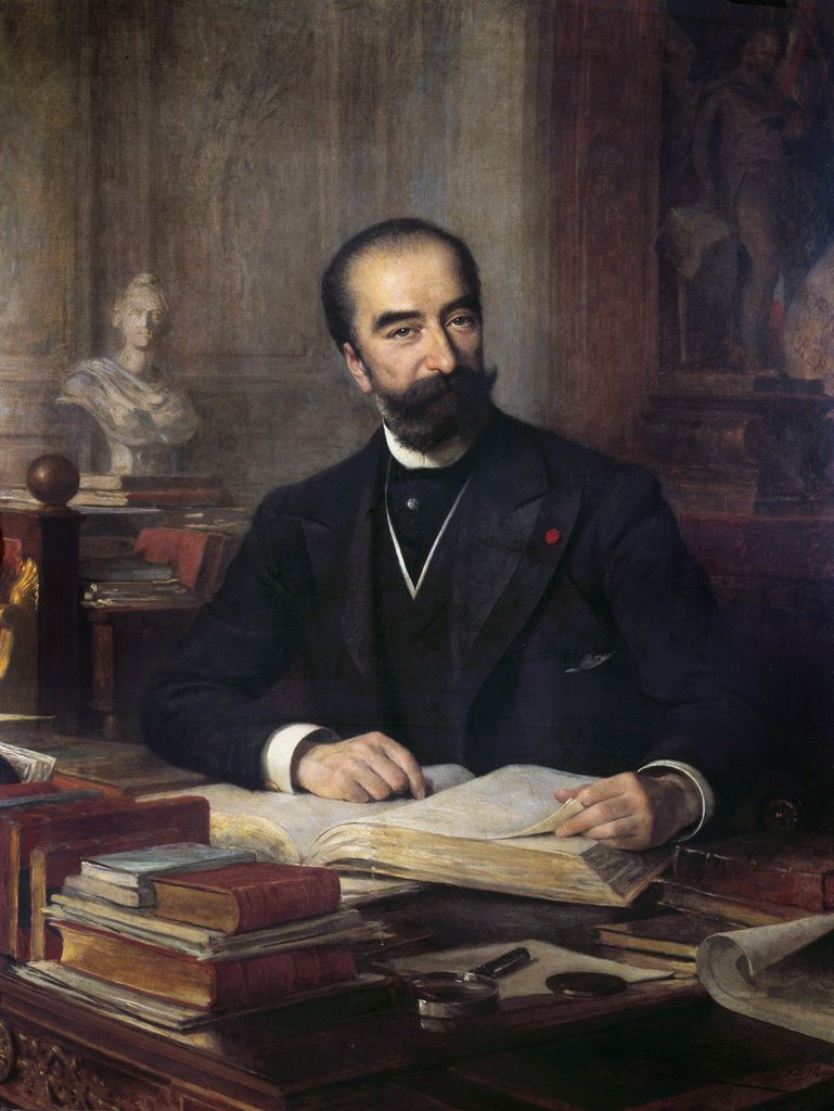 Marie François Sadi Carnot (1837-1894) francia elnök portréja alkotó: Theobald Chartran