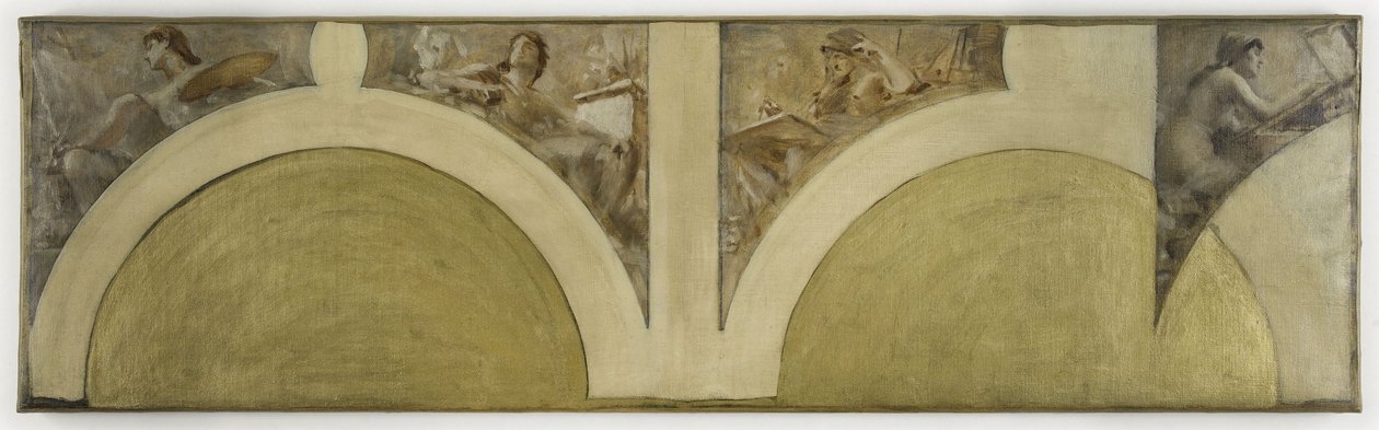 Vázlat a párizsi Művészeti Szalonra: La peinture, la sculpture, l