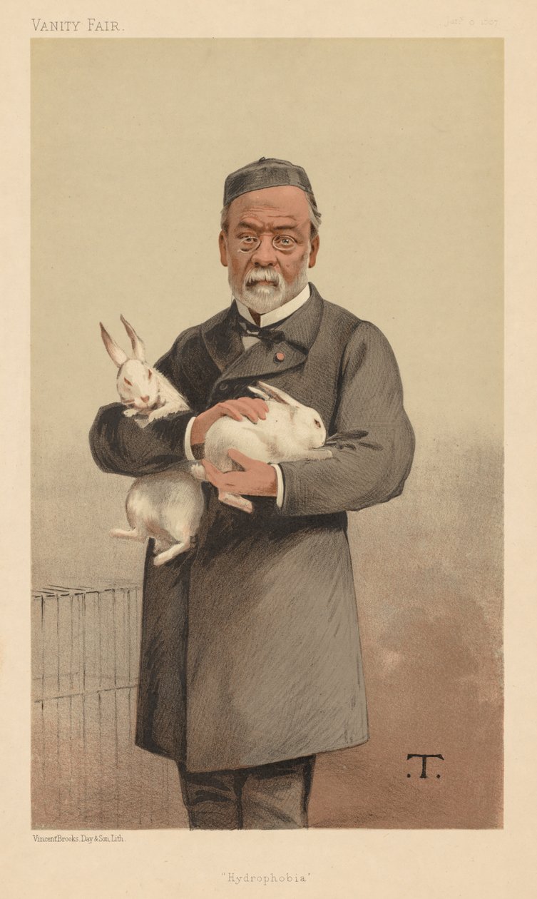 Hiúságvásár: Hidrofóbia, 1887. alkotó: Theobald Chartran