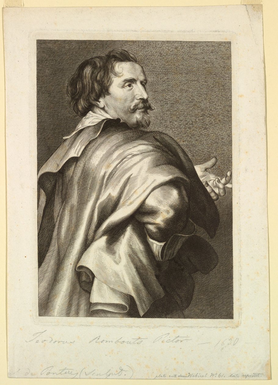 Theodore Rombouts portréja alkotó: Theodoor Rombouts