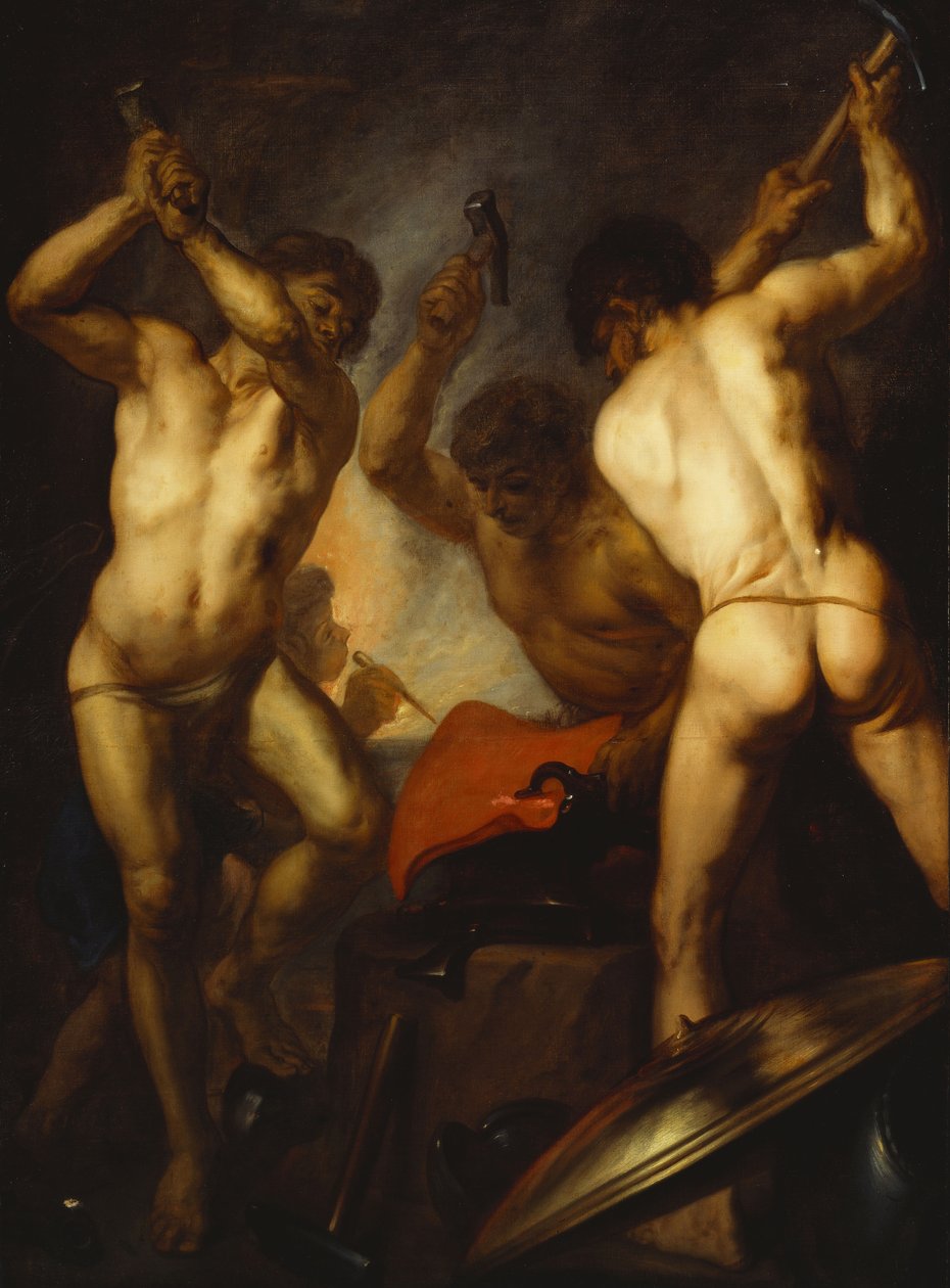 A Vulkán kovácsa alkotó: Theodoor van Thulden