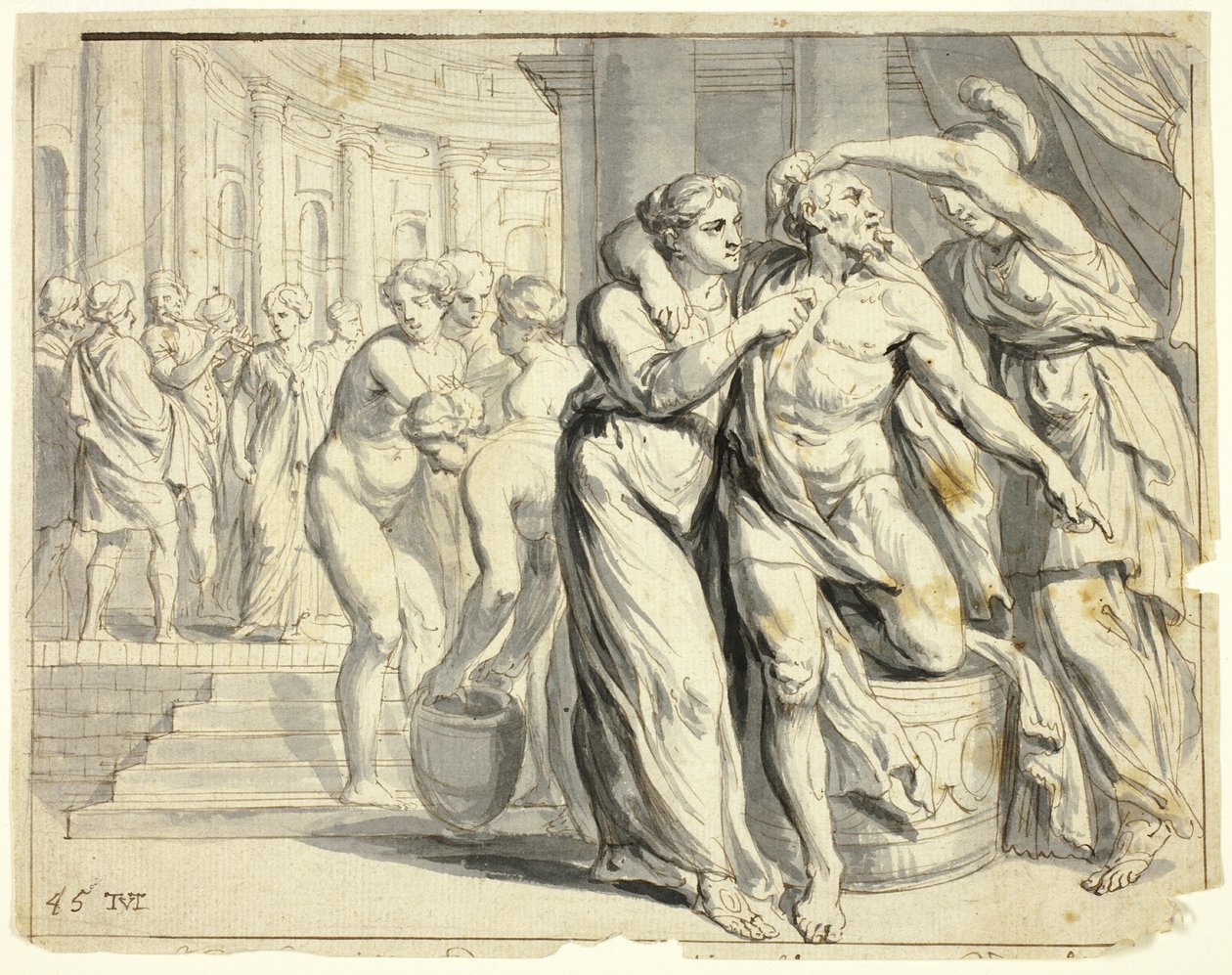 Ulysses visszatérése alkotó: Theodoor van Thulden