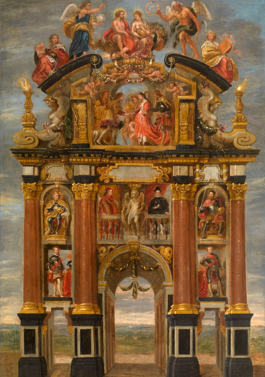 Triumphbogen von König Philipp IV. von Spanien alkotó: Theodoor van Thulden
