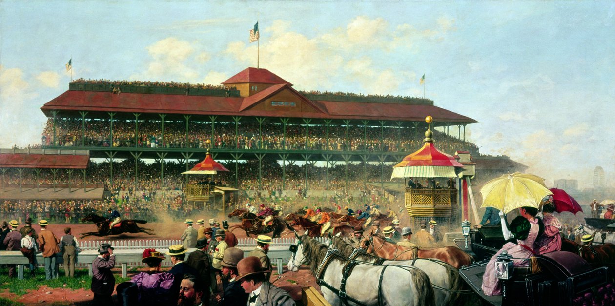 Az amerikai derby, Chicago, 1893 alkotó: Theodor Groll