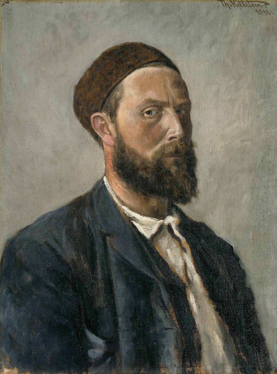 Önarckép alkotó: Theodor Kittelsen