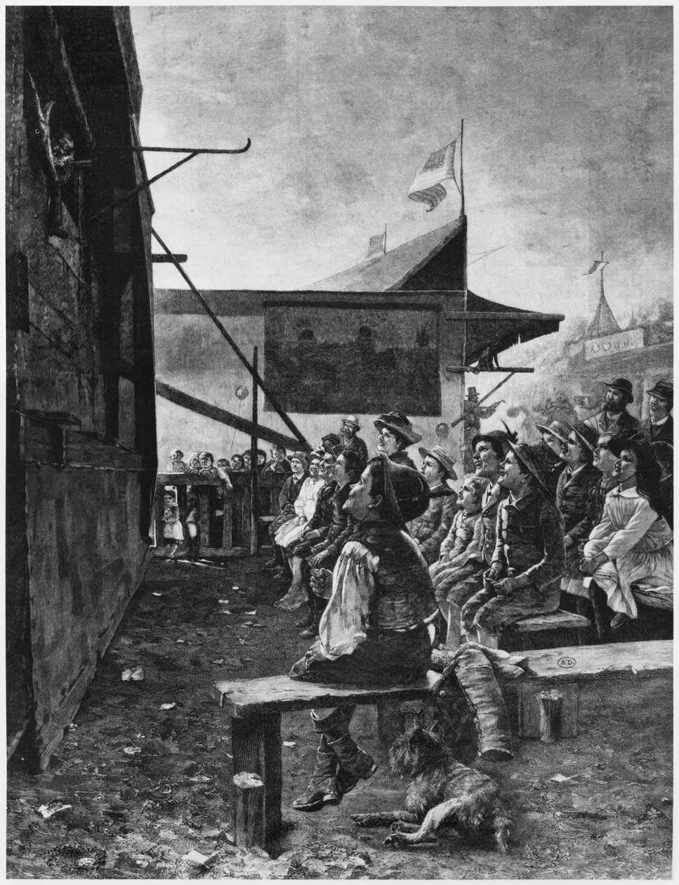A bábjátékos, 1894 alkotó: Theodor Kleehaas