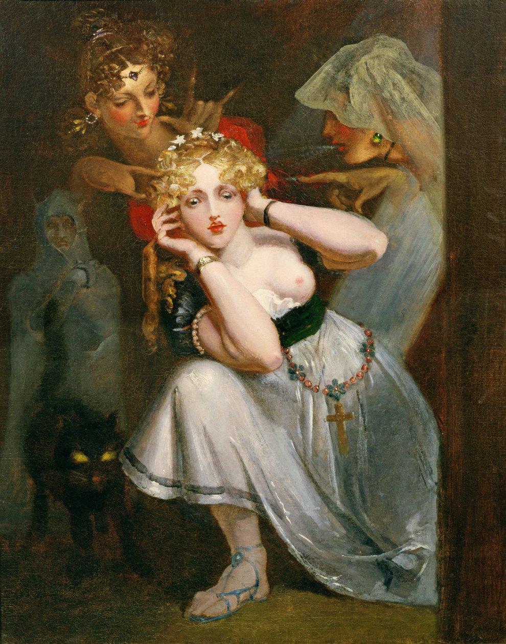 Bertalda, akit megrémítenek a jelenések alkotó: Theodor M. von Holst