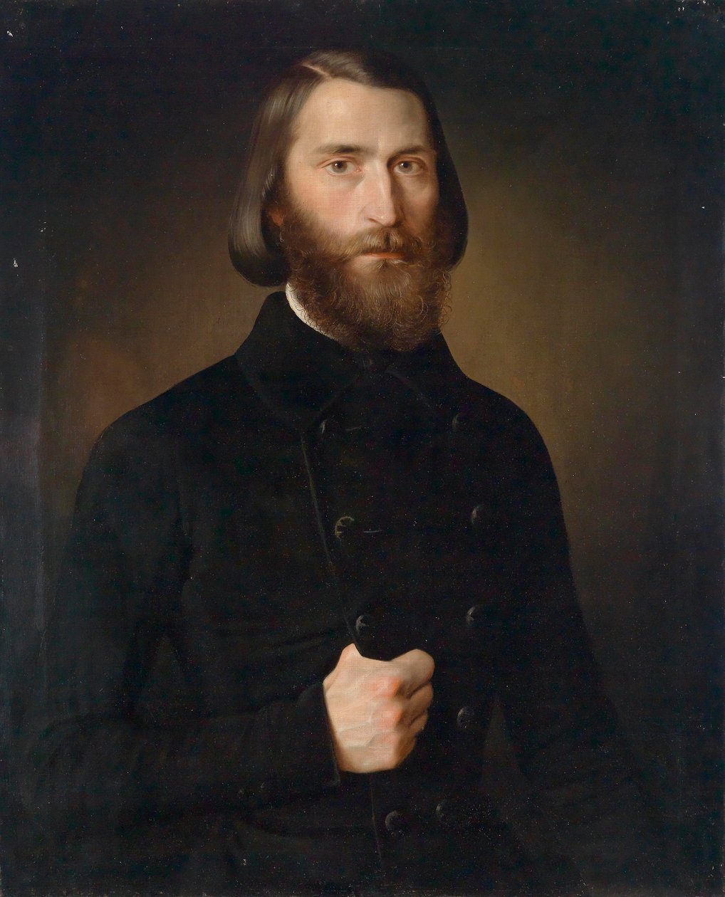 Carl Scholl teológus portréja alkotó: Theodor Schultz