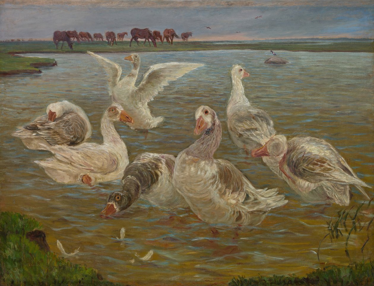 A libák, 1897. alkotó: Theodor Esbern Philipsen