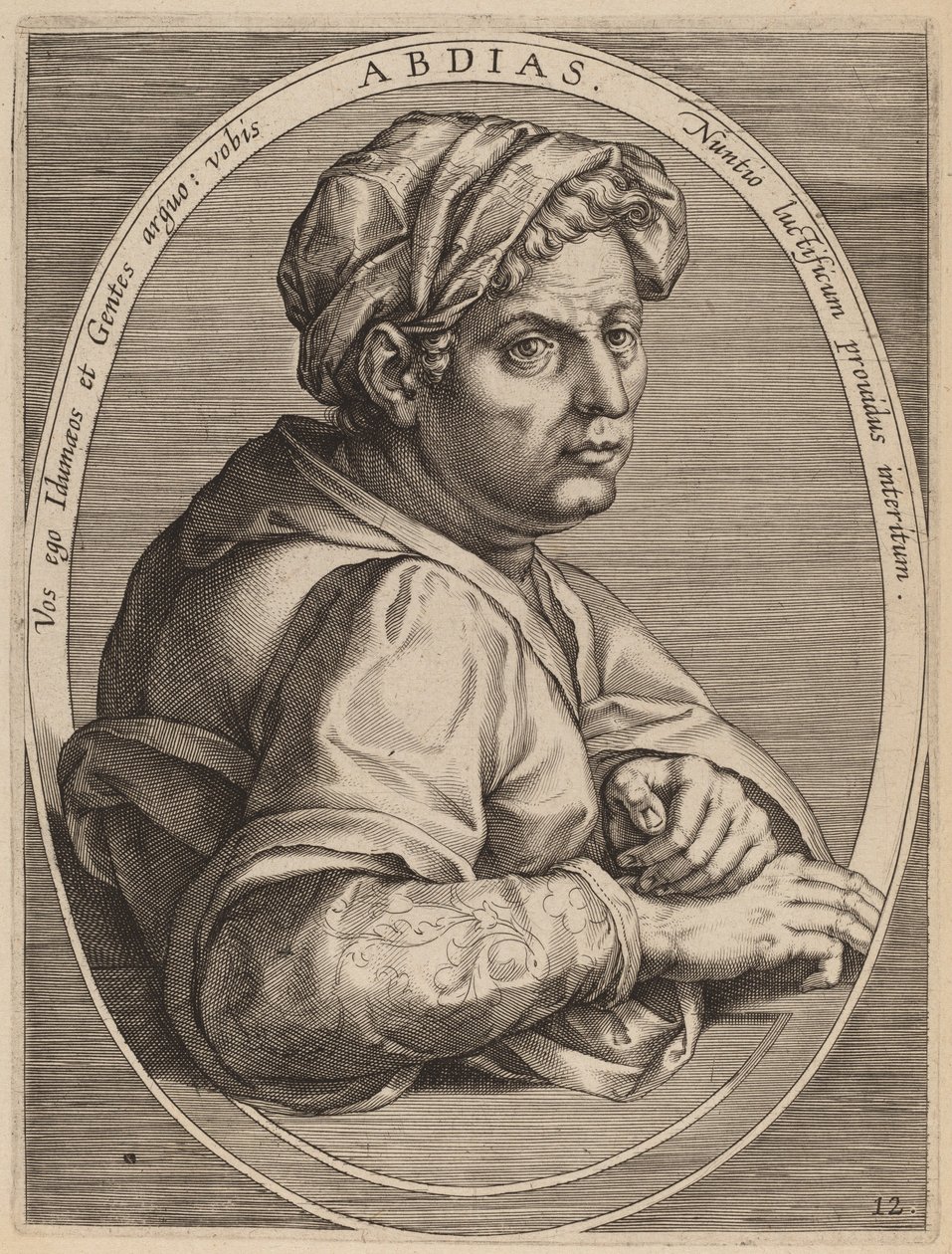 Abdias alkotó: Theodor Galle after Jan van der Straet