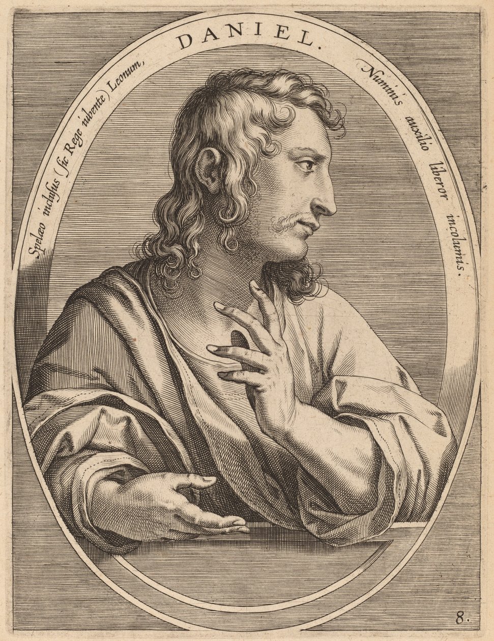 Daniel alkotó: Theodor Galle after Jan van der Straet