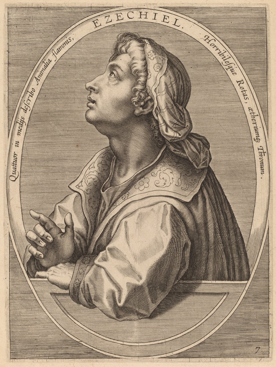 Ezechial alkotó: Theodor Galle after Jan van der Straet
