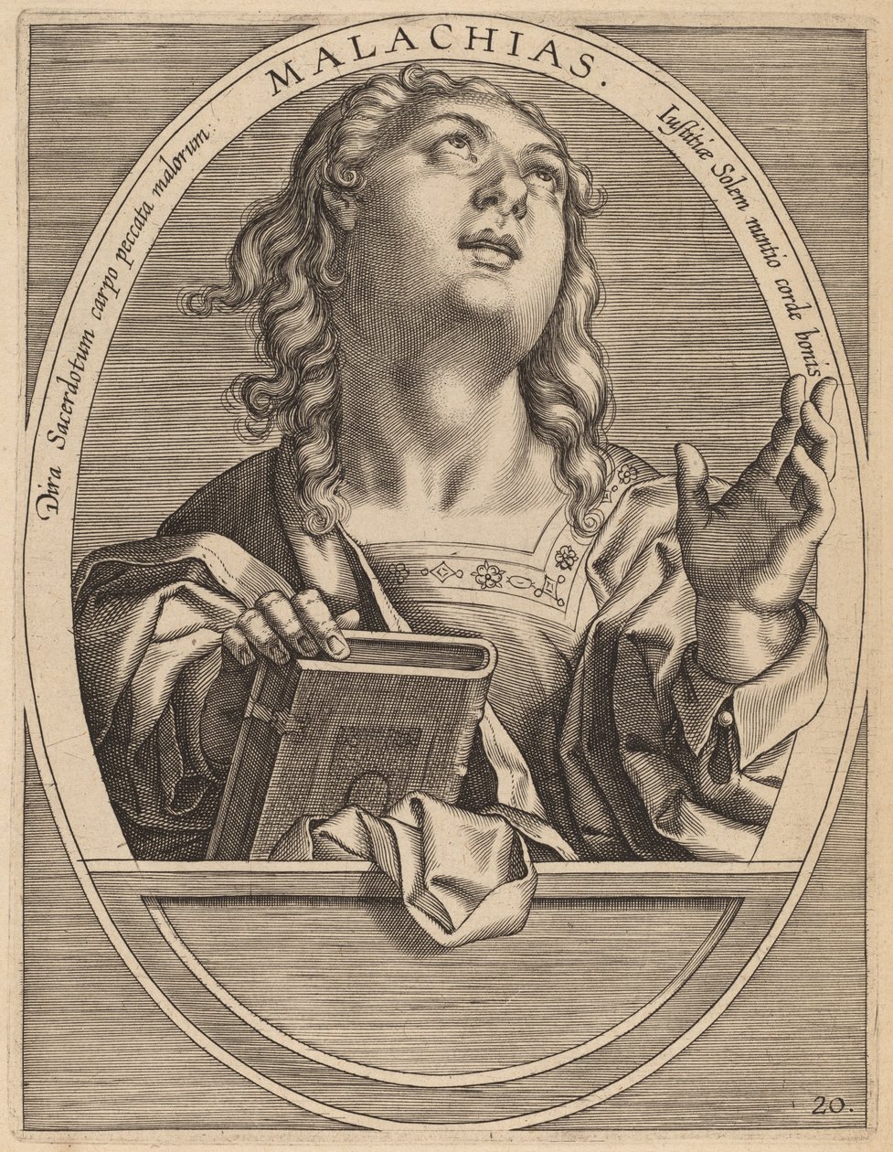 Malachias alkotó: Theodor Galle after Jan van der Straet