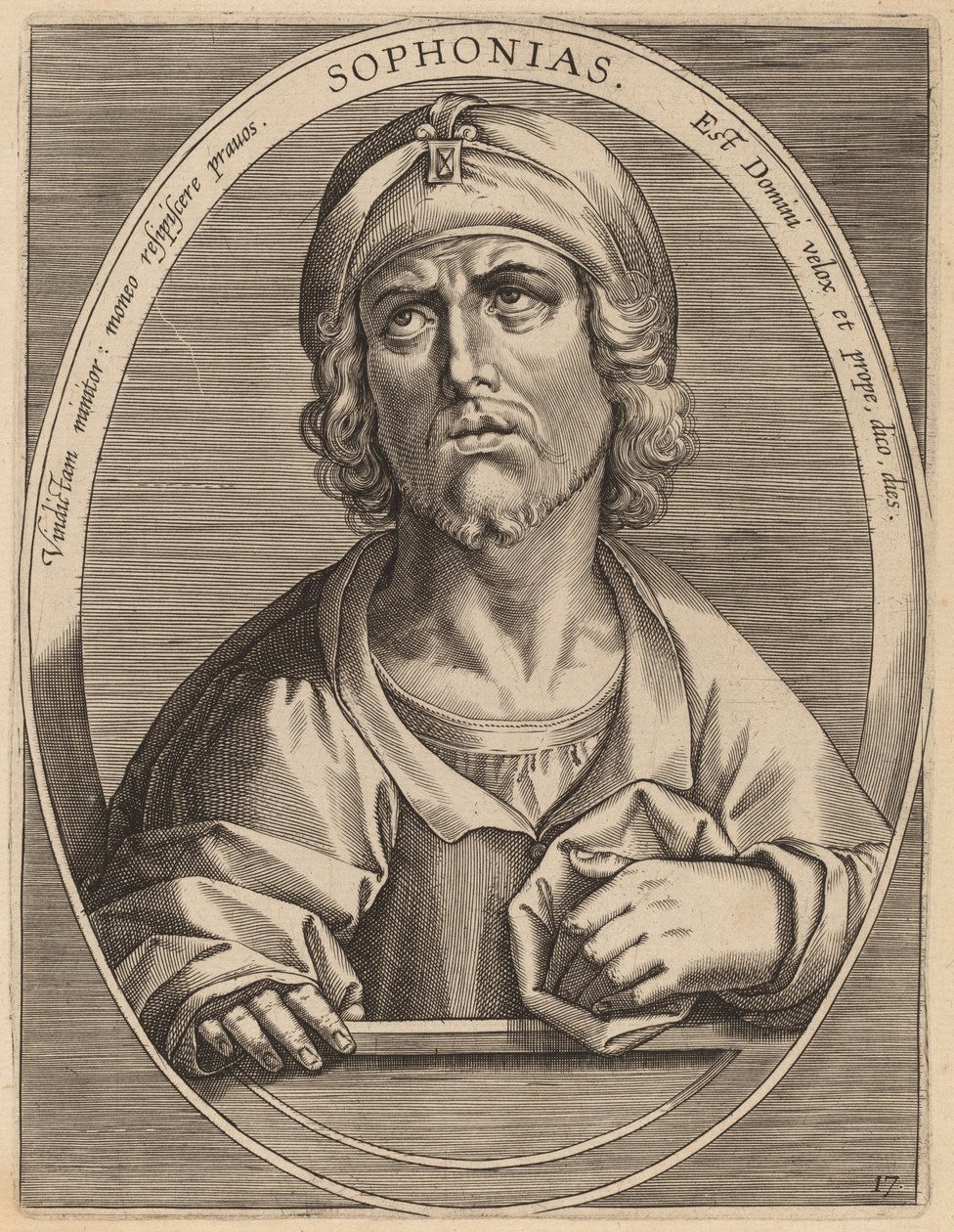 Sophonias alkotó: Theodor Galle after Jan van der Straet
