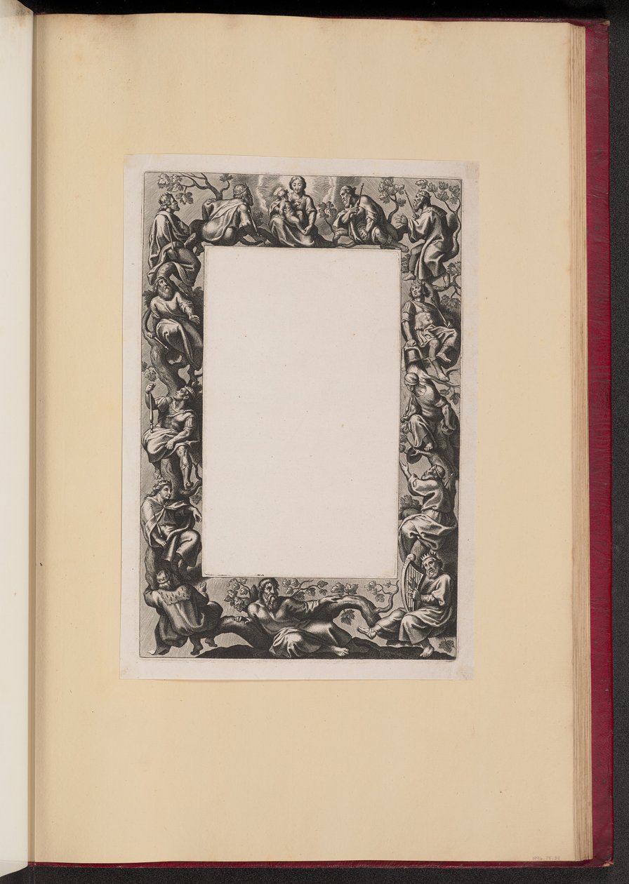 Szegélyillusztráció a Missale Romanumhoz: Jesse fája alkotó: Theodor Galle after Sir Peter Paul Rubens