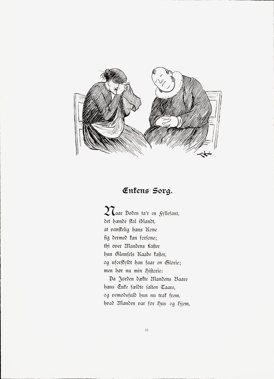 Az illusztráció a Munthe, Peter Stories című könyvből származik, és kiadja a Dybwad (nem, 1896) alkotó: Theodor Kittelsen